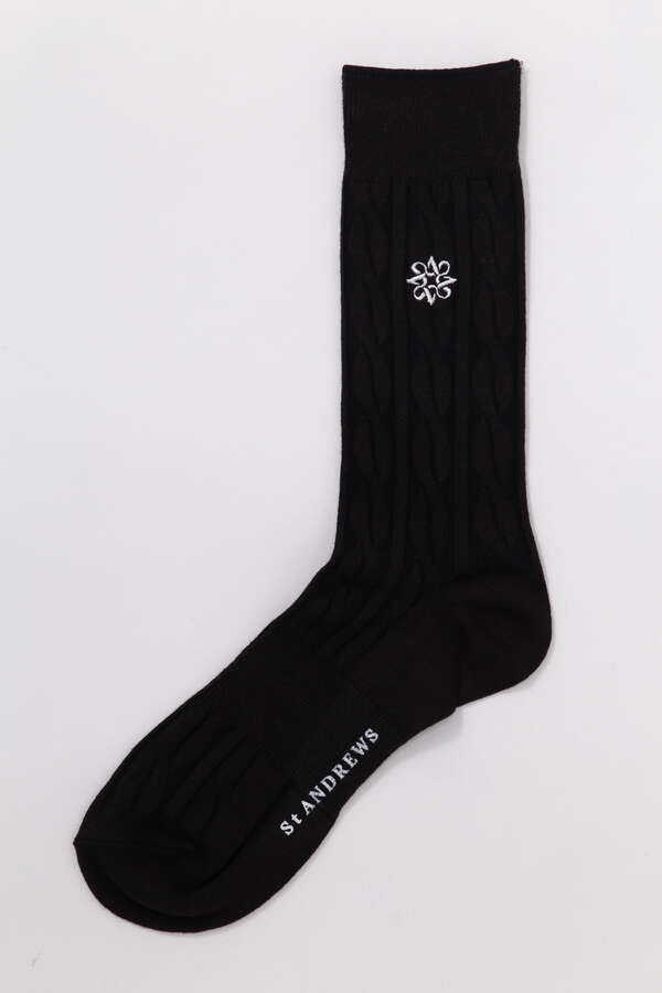 ケーブルミドルソックス (MENS)