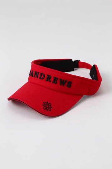 フロントロゴ 起毛コットンツイルバイザー (UNISEX)