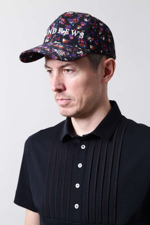 リトルフラワープリント キャップ  (UNISEX)