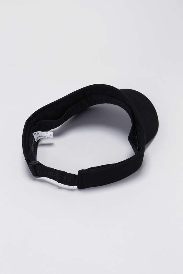 ツイルロゴエンボス箔プリントバイザー (UNISEX)