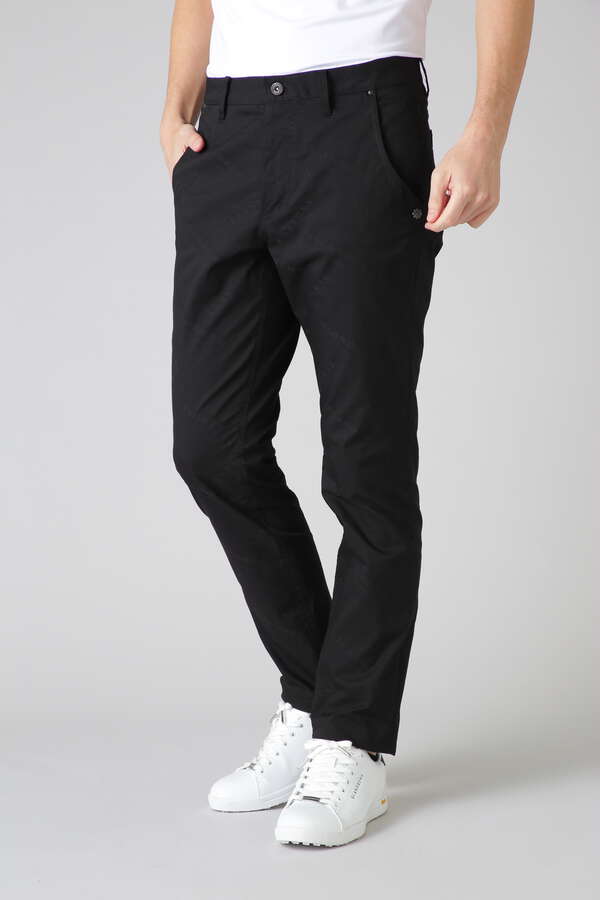 クロッシングロゴジャガードパンツ (MENS)
