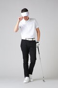 スラブジャガード半袖シャツ (MENS)