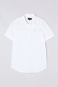 スラブジャガード半袖シャツ (MENS)