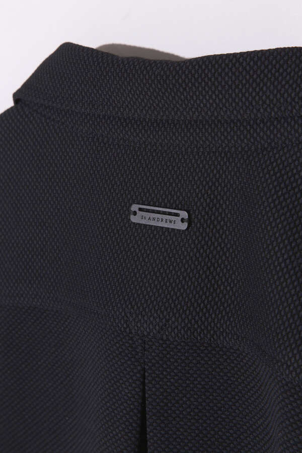 ポリエステルレーヨン ボックスカノコ長袖シャツ (MENS)