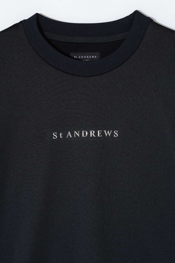 ストレッチ裏起毛 クルーネックプルオーバー (MENS)