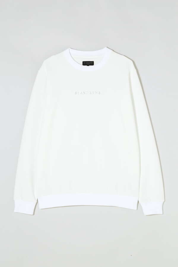 ストレッチ裏起毛 クルーネックプルオーバー (MENS)
