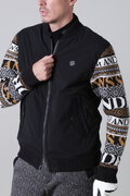 中綿袖ニットブルゾン (MENS)