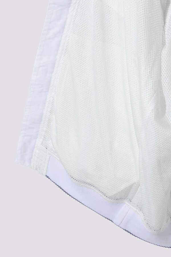 小紋千鳥ふくれジャガード ブルゾン (MENS)