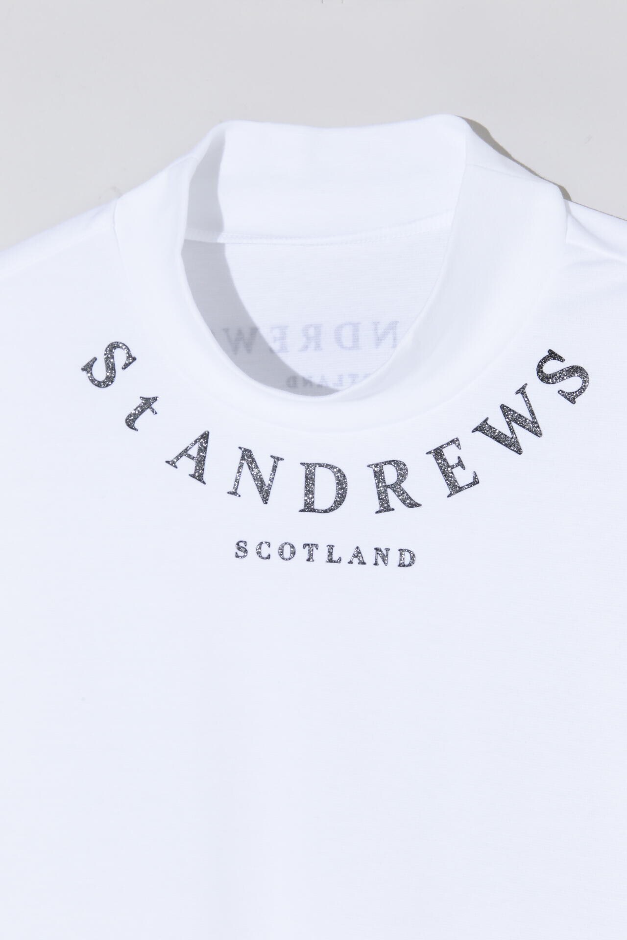 St ANDREWS】T/Cポンチ半袖ハイネック (MENS)