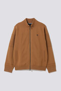 12G天竺裏地付き フルジップアップニットブルゾン (MENS)