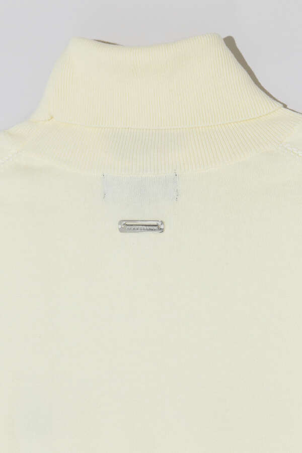12G天竺タートルネックニットプルオーバー (MENS)