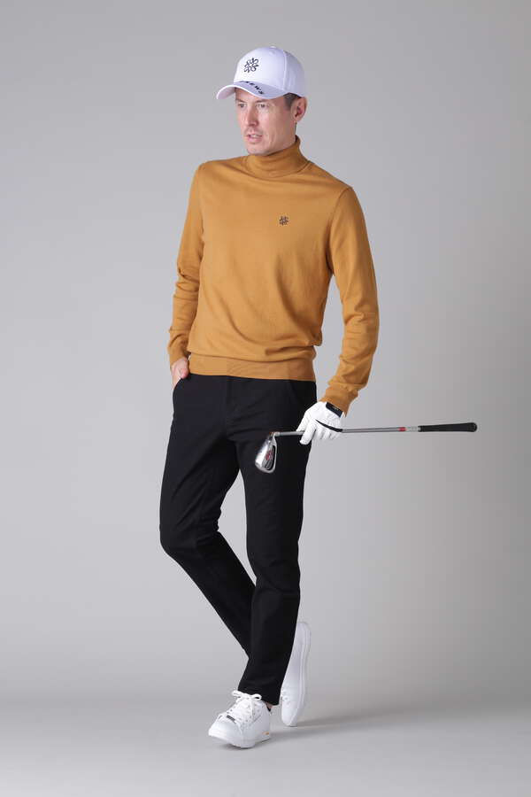 12G天竺タートルネックニットプルオーバー (MENS)
