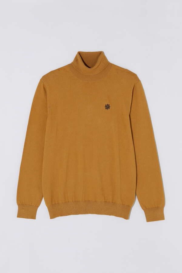 12G天竺タートルネックニットプルオーバー (MENS)