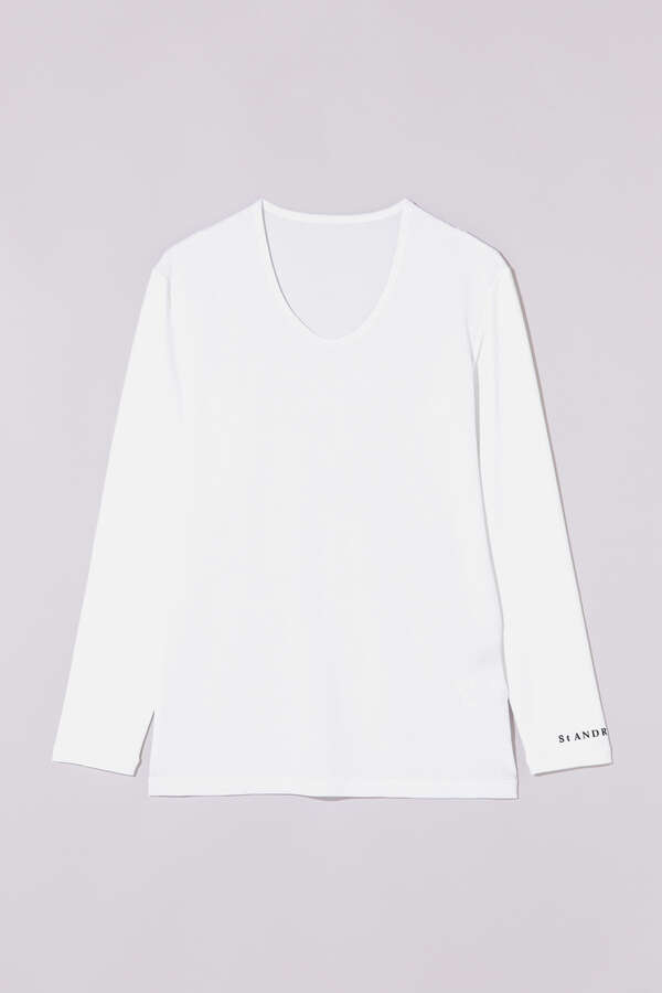 ツインコットンUV× SUNPROFITメッシュ長袖Uネックインナー (MENS)
