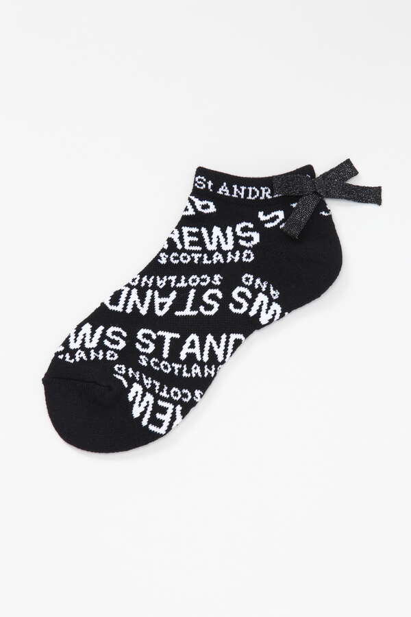 デジタルロゴ アンクルソックス (WOMENS)