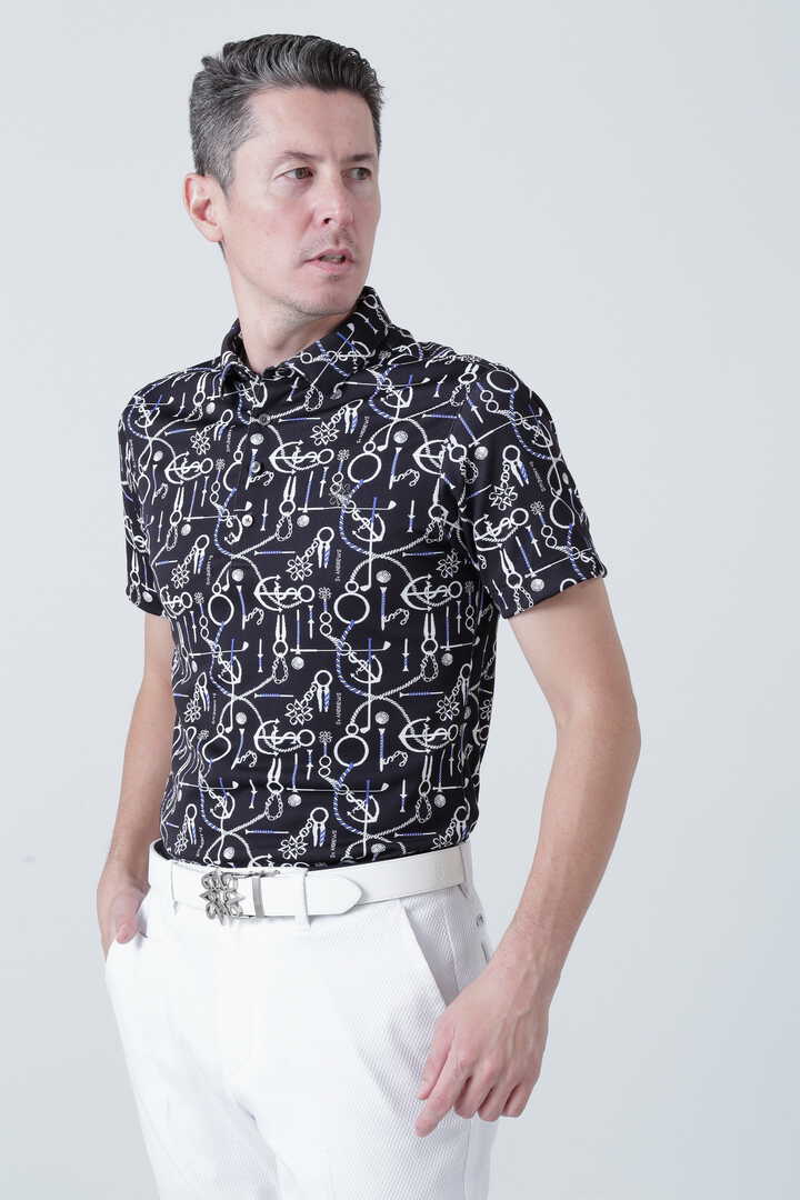 マリンジャガード 半袖シャツ (MENS)（0424160305） | St ANDREWS 
