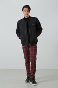 NYストレッチ中綿袖ニットブルゾン (MENS)