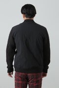 NYストレッチ中綿袖ニットブルゾン (MENS)