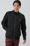 NYストレッチ中綿袖ニットブルゾン (MENS)