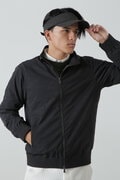 ロゴバックエンボスストレッチブルゾン (MENS)