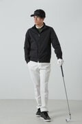 ロゴバックエンボスストレッチブルゾン (MENS)