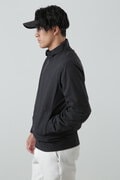 ロゴバックエンボスストレッチブルゾン (MENS)