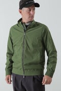 ロゴバックエンボスストレッチブルゾン (MENS)