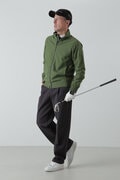 ロゴバックエンボスストレッチブルゾン (MENS)