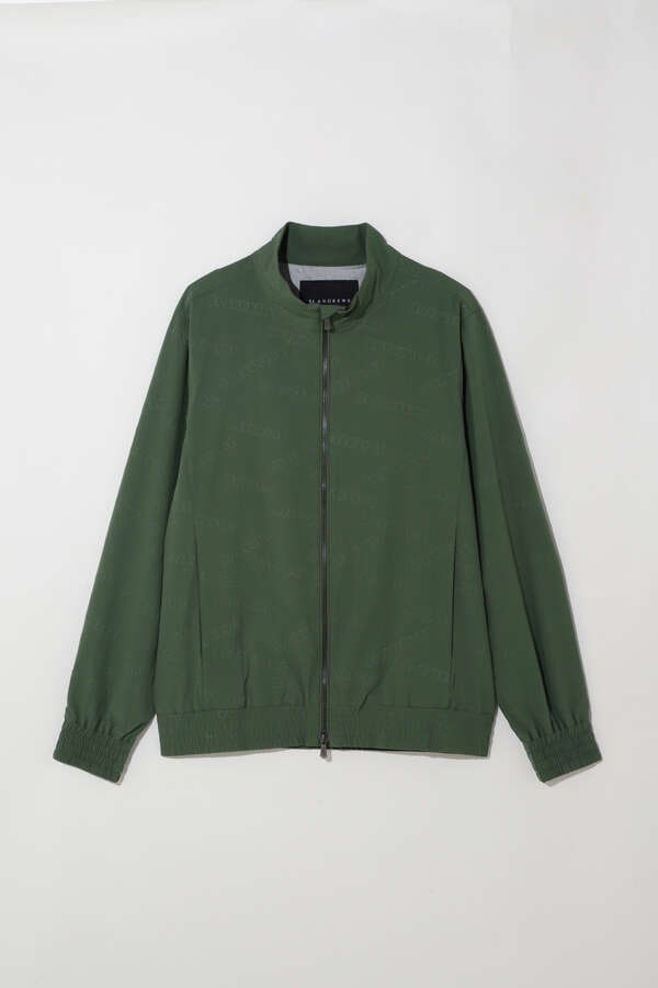 ロゴバックエンボスストレッチブルゾン (MENS)