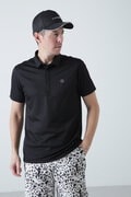 ストライプジャガード半袖シャツ (MENS)