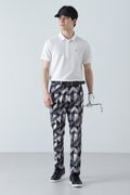 ストライプジャガード半袖シャツ (MENS)