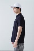 縄柄ベアジャガード 半袖ポロシャツ (MENS)