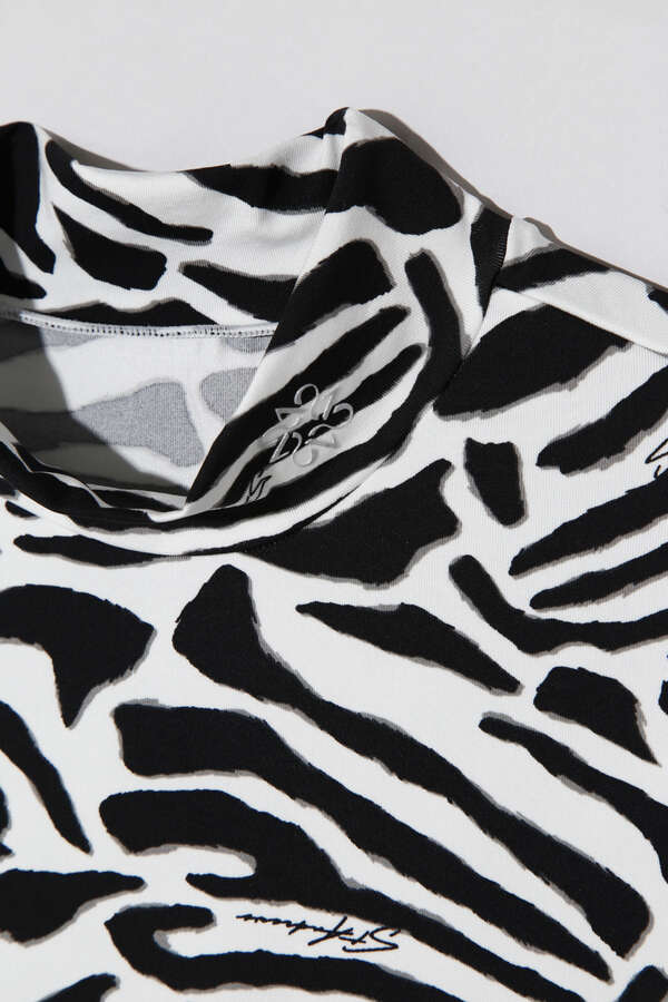 ベア天staリンクスゼブラプリント半袖ハイネック Womens St Andrews セントアンドリュース 公式 通販 Mix Tokyo