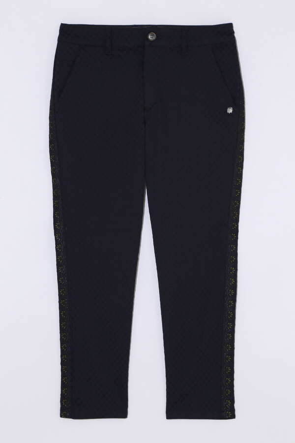サッカージャガード ストレッチパンツ (WOMENS)