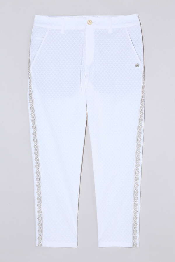 サッカージャガード ストレッチパンツ (WOMENS)