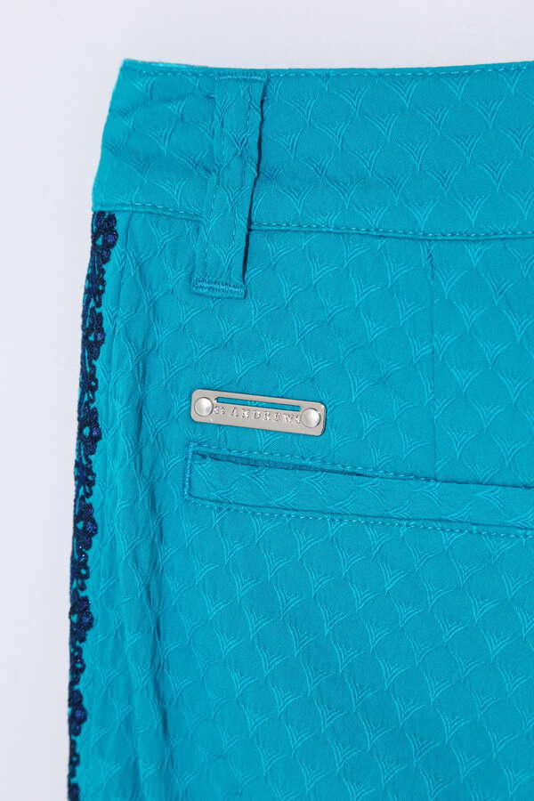 サッカージャガード ストレッチパンツ (WOMENS)