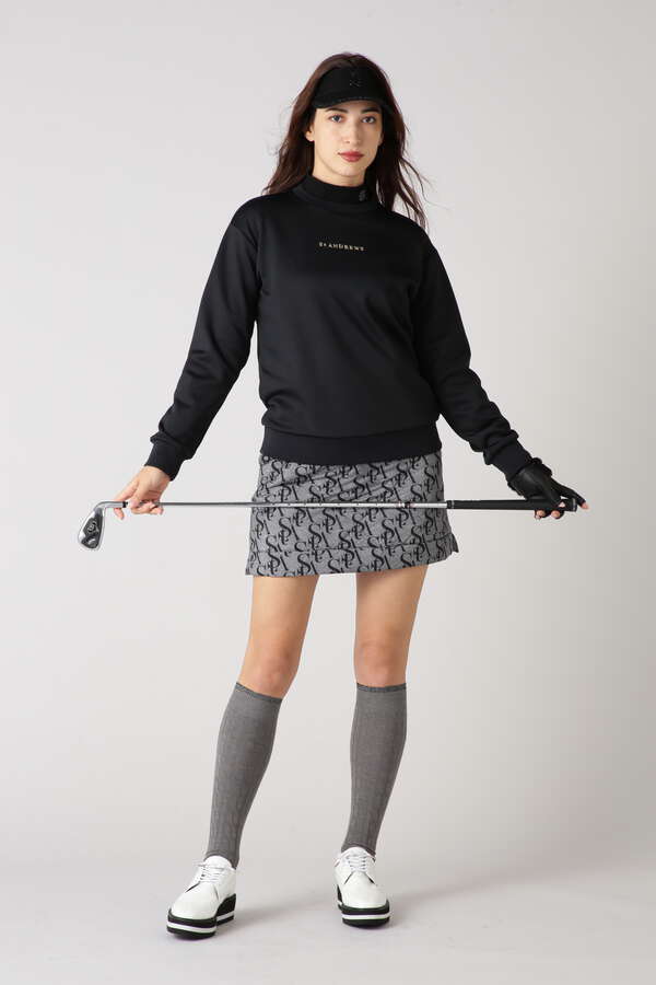 STAモノグラムプリント中綿キルトスカート (WOMENS)