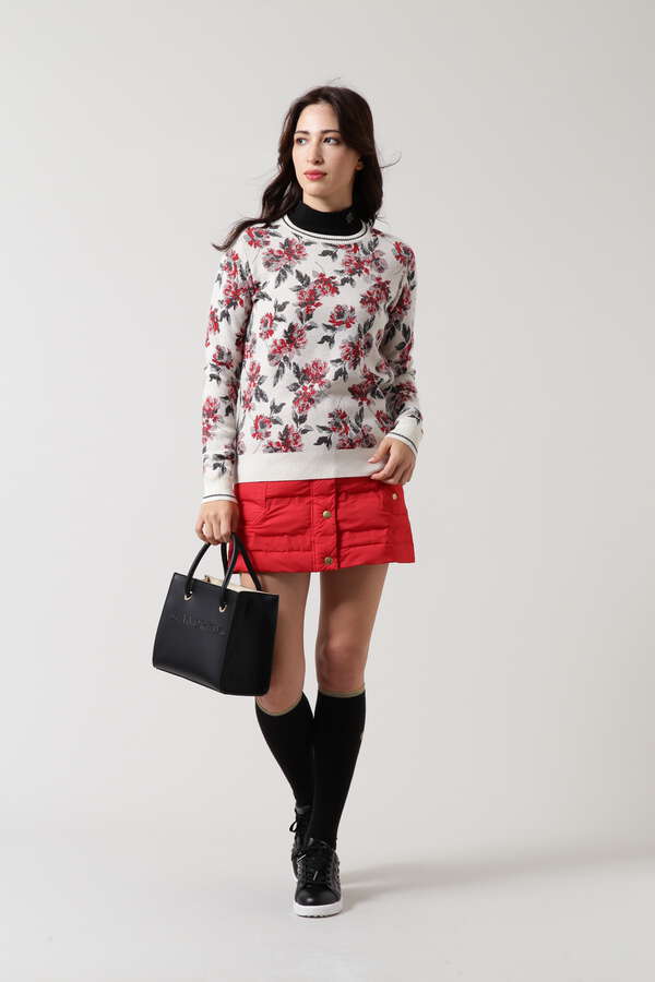 ロゴジャガード中綿スカート (WOMENS)