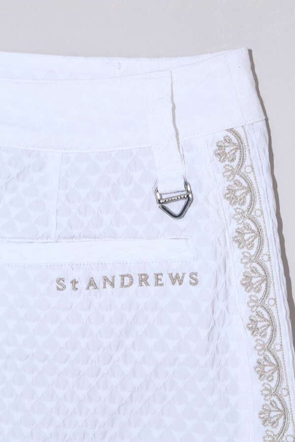 St ANDREWS】サッカージャガード ストレッチスカート (WOMENS)