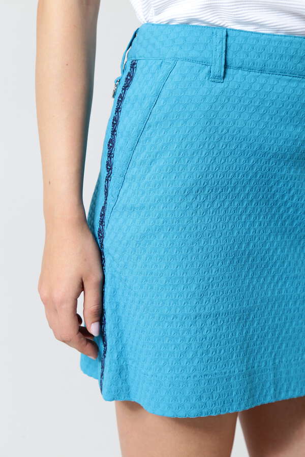 St ANDREWS】サッカージャガード ストレッチスカート (WOMENS)