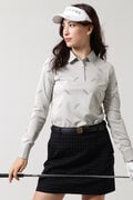 ロゴジャガード長袖シャツ (WOMENS)