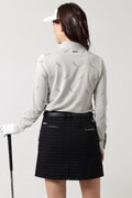 ロゴジャガード長袖シャツ (WOMENS)