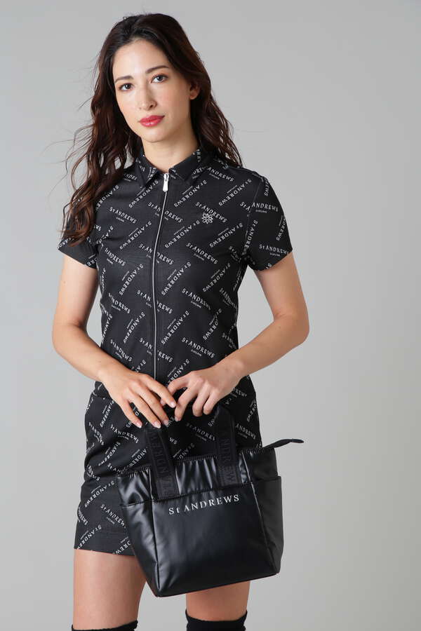 クロッシングロゴ ジャガードワンピース (WOMENS)