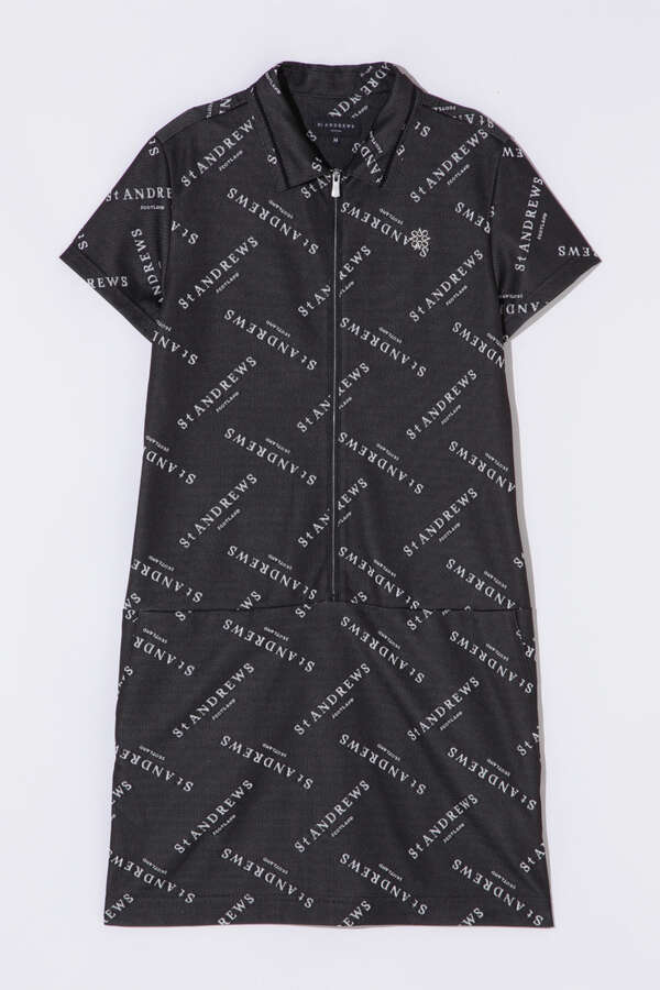 クロッシングロゴ ジャガードワンピース (WOMENS)