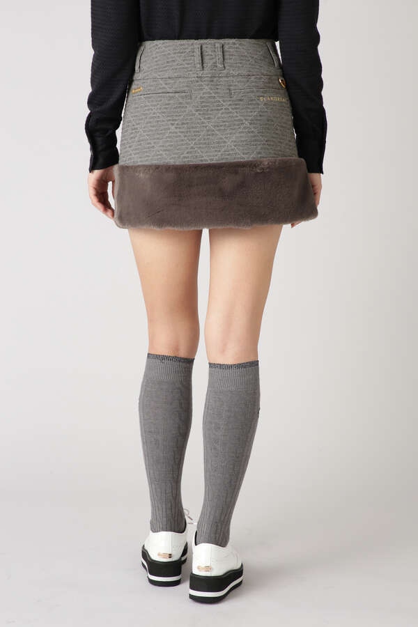 STモノグラムジャガードスカート (WOMENS)