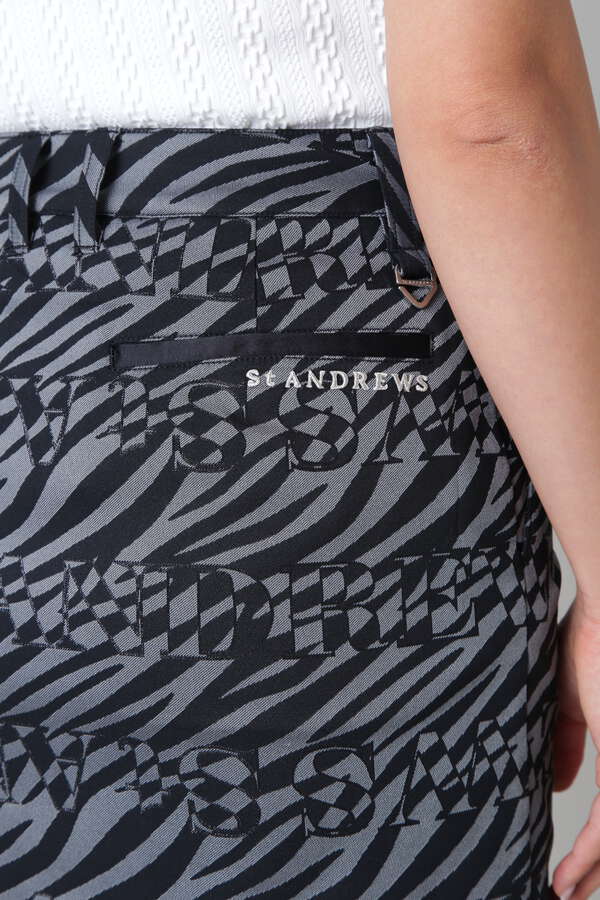 オプアートジャガードスカート (WOMENS)