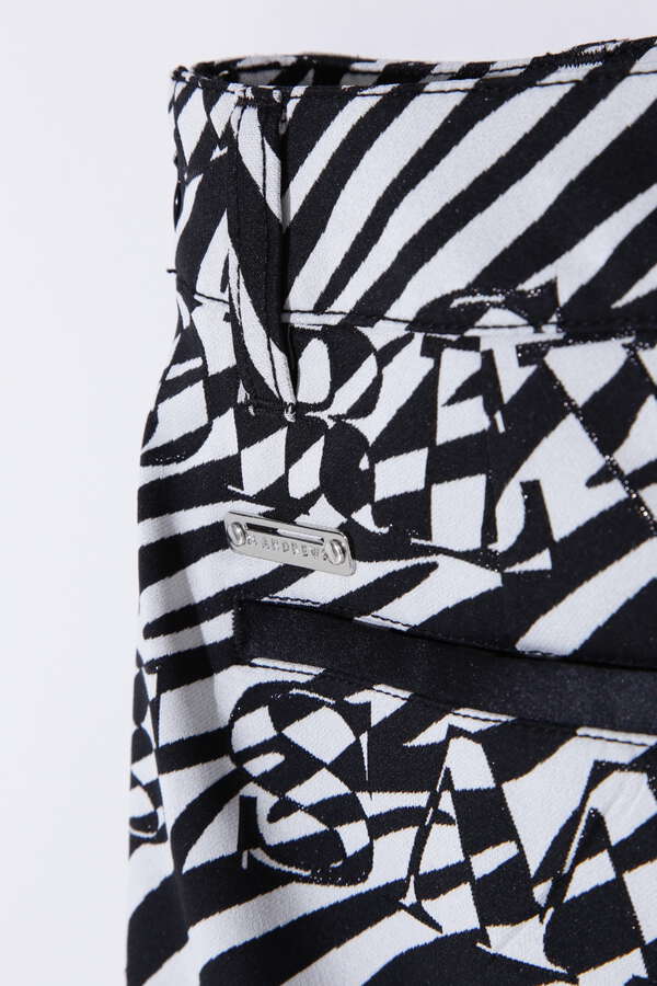 オプアートジャガードスカート (WOMENS)