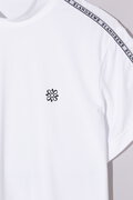 カチオンポリエステルベア天竺半袖ハイネックカットソー (WOMENS)