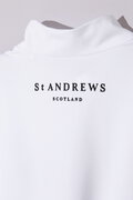 カチオンポリエステルベア天竺半袖ハイネックカットソー (WOMENS)