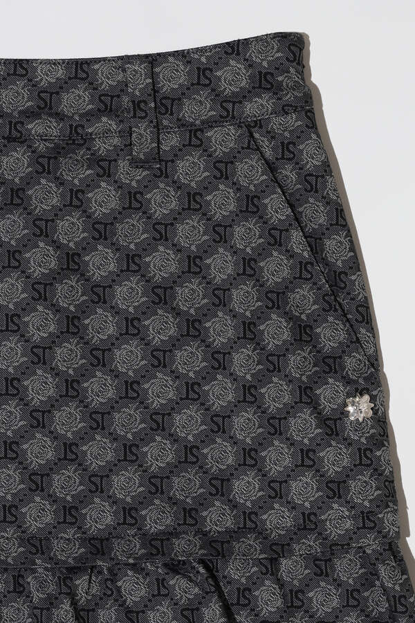 STボニースコットランドジャガードスカート (WOMENS)